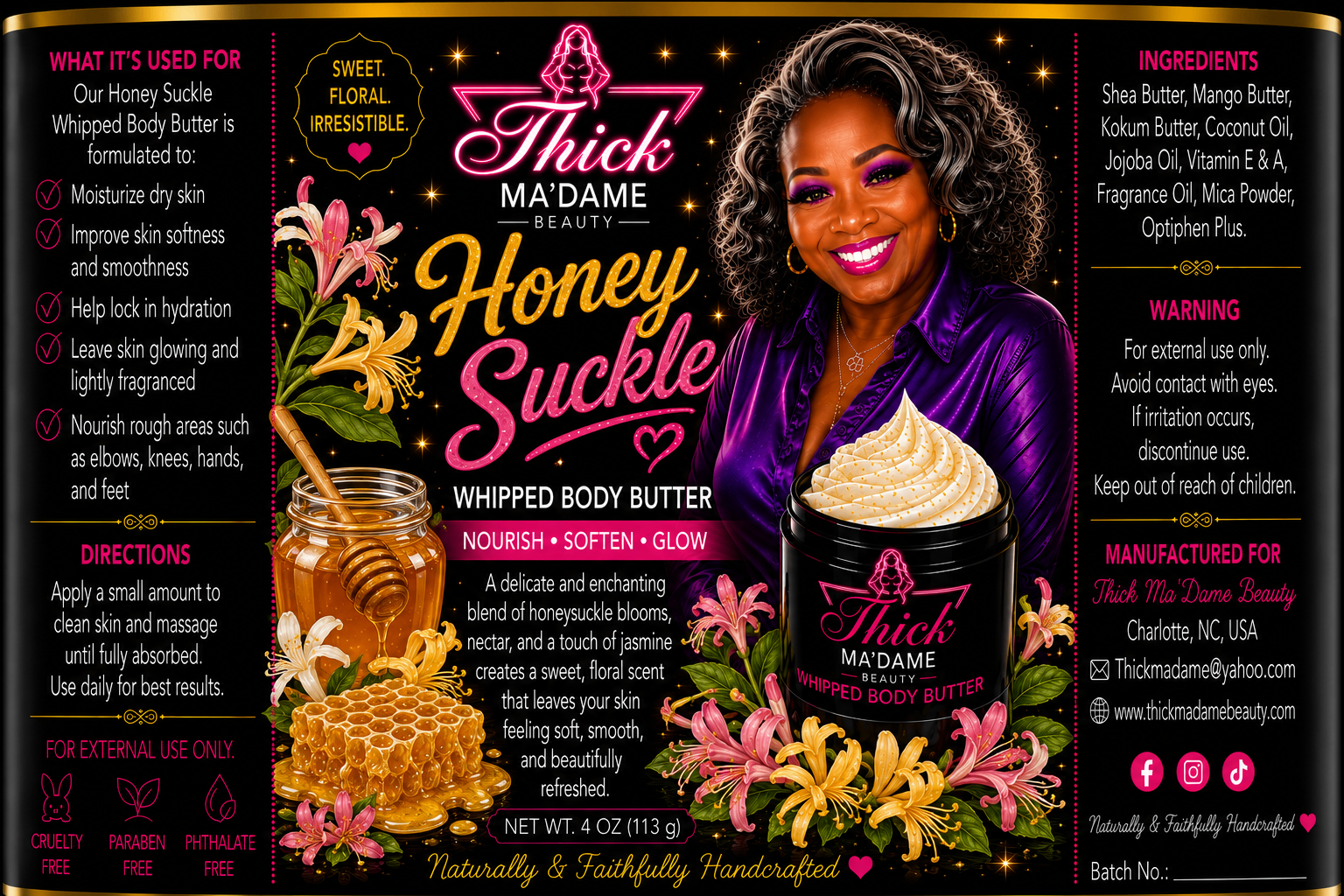 Honey Suckle Body Butter