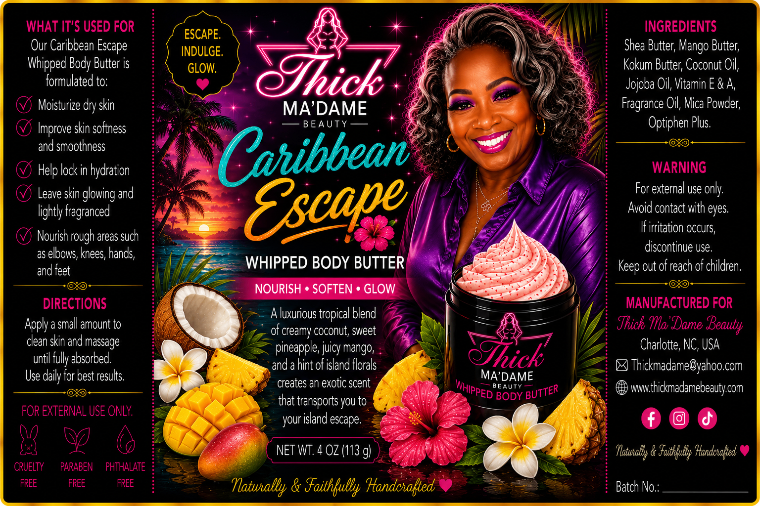 Caribbean Escape Body Butter