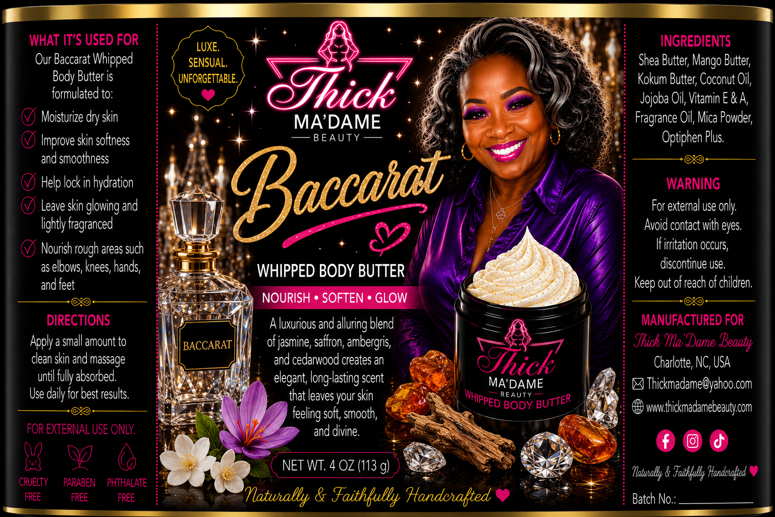 Baccarat Body Butter