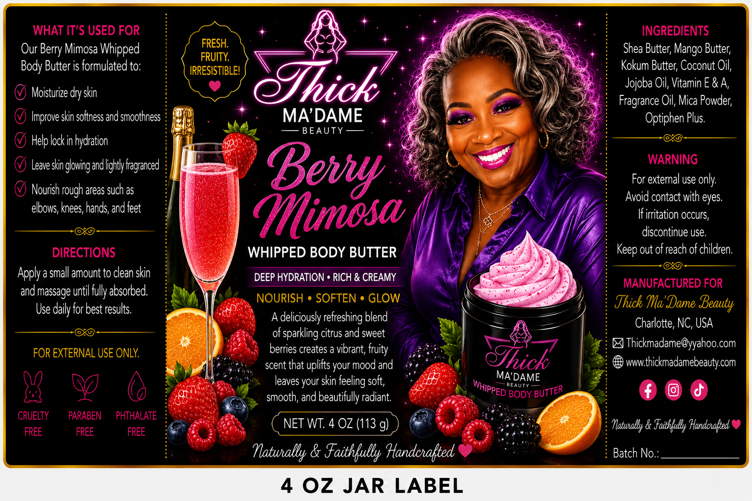 Berry Mimosa Body Butter