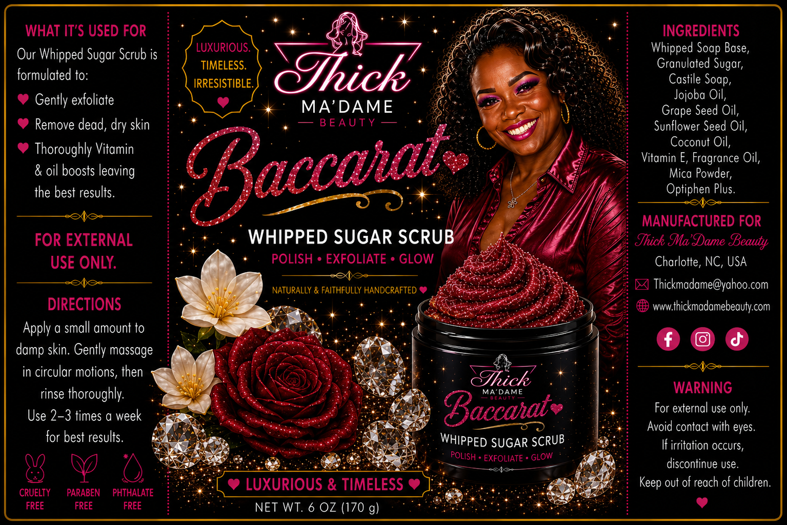 Baccarat Sugar Scrub