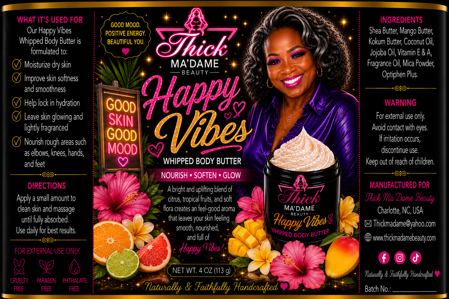 Happy Vibes Body Butter