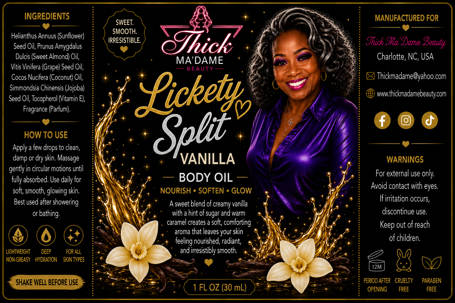 Lickety Split Body Oil